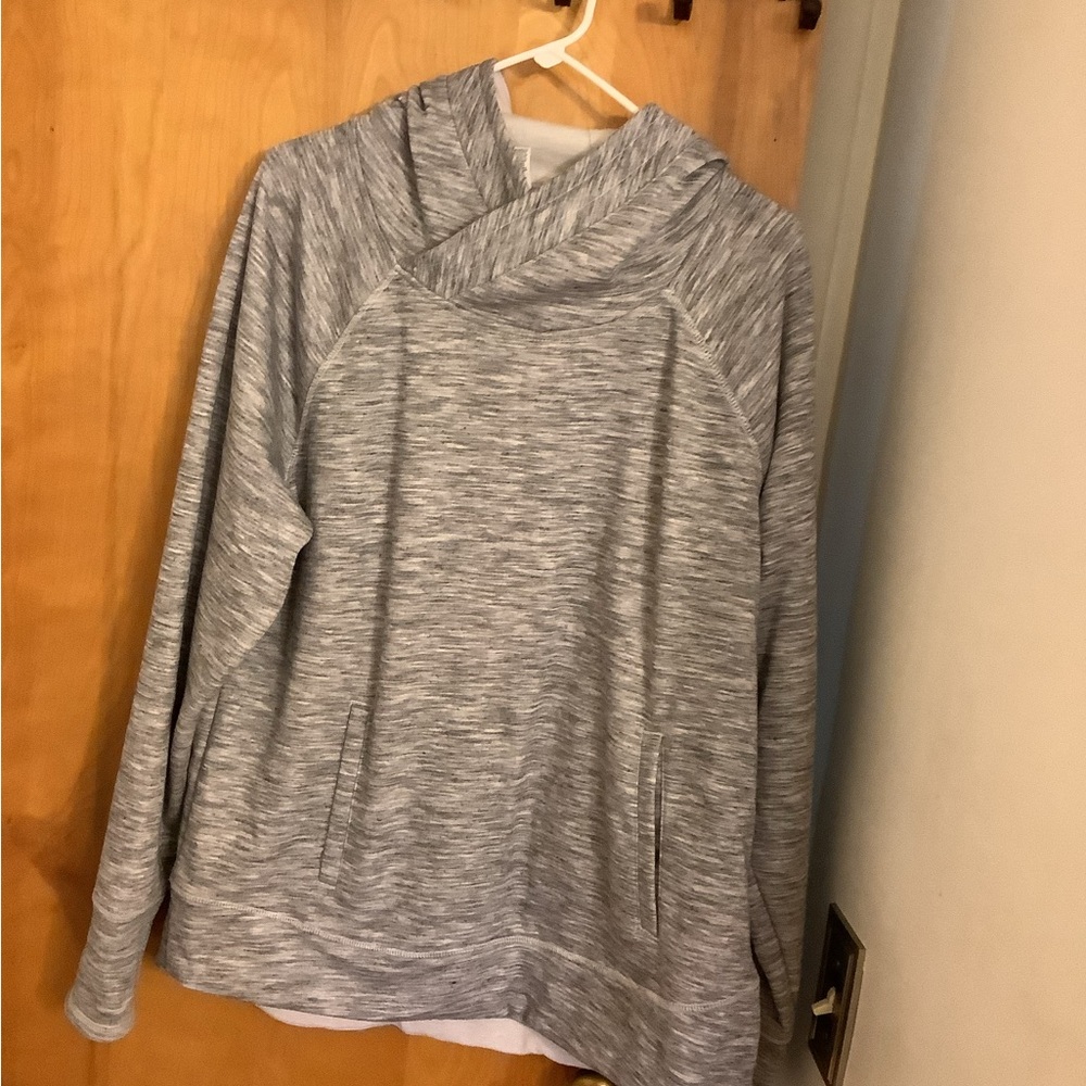Gray Hooded Sweatshirt